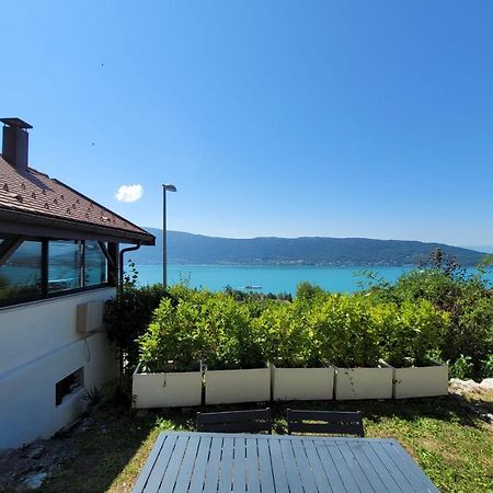 Maisonnette Vue Panoramique Lac D'Annecy Veyrier-du-Lac Exteriör bild